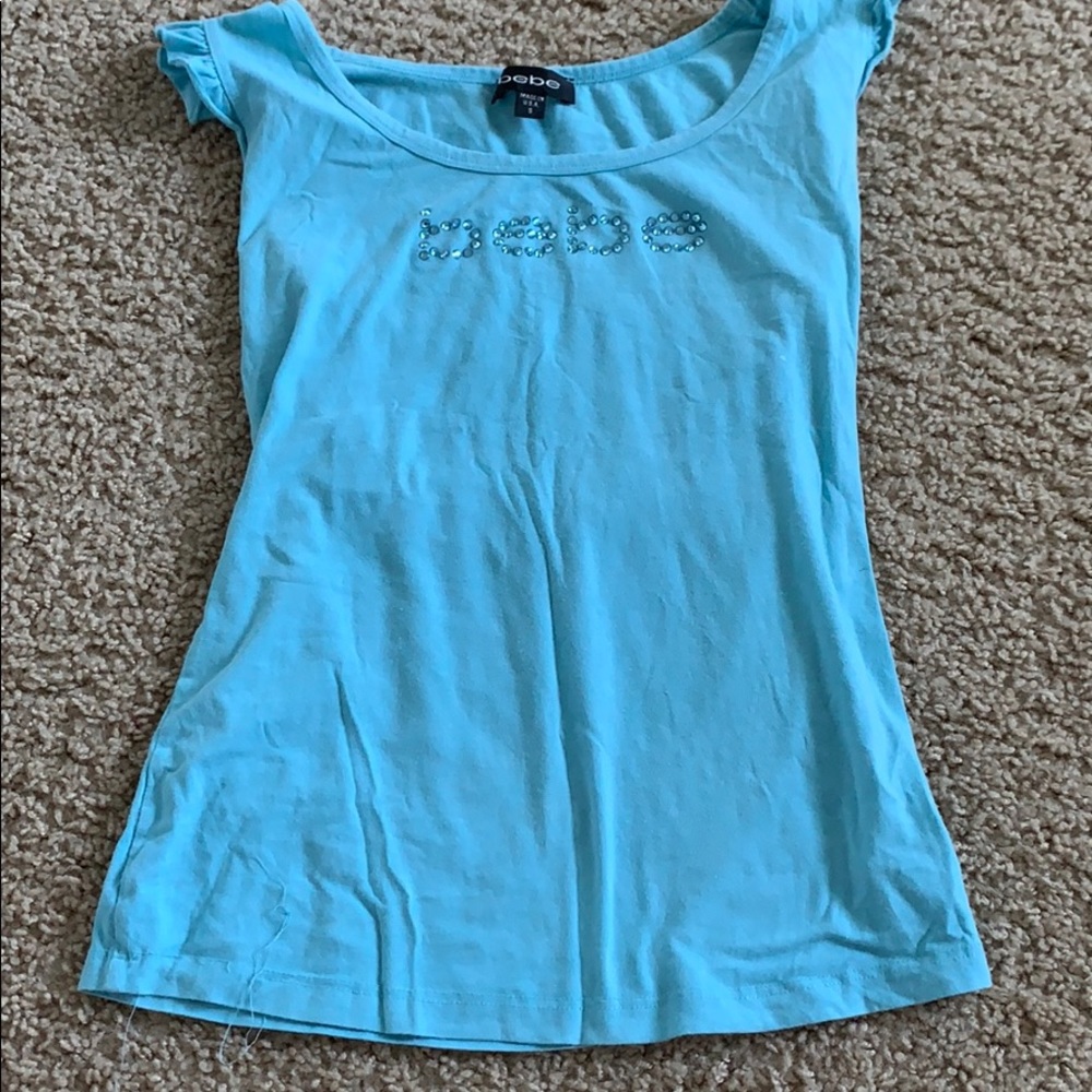 blue bebe tee